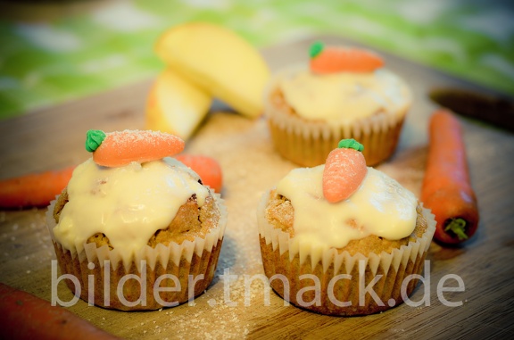 Karotten-Apfel-Muffins